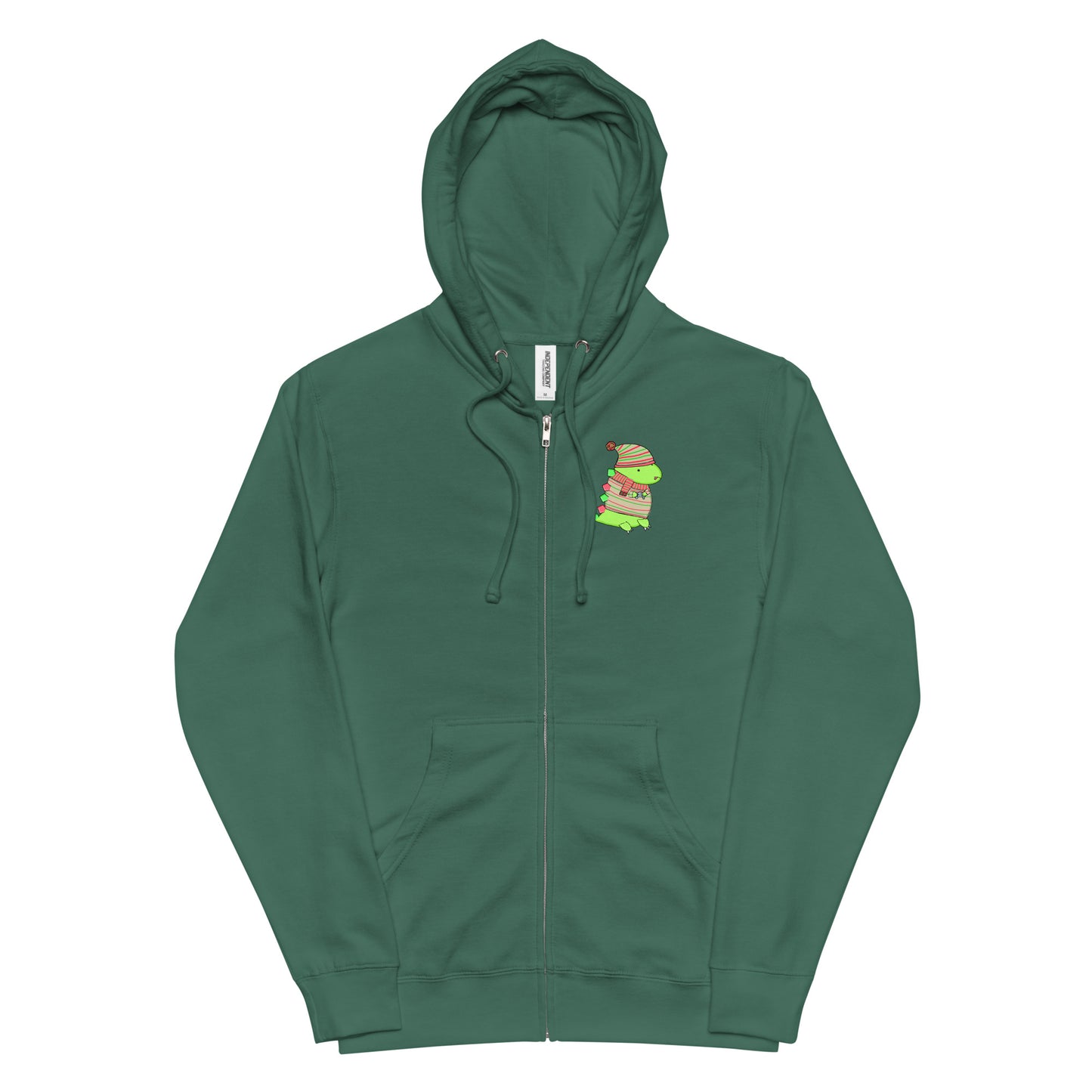 Holiday Gaming Dino Zip Hoodie