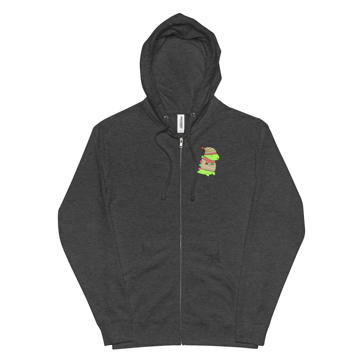 Holiday Gaming Dino Zip Hoodie