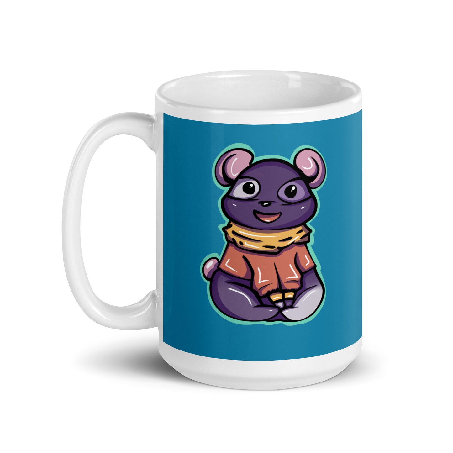 Gaming Dino Family: Cozy Panda Super Size 15oz Mug