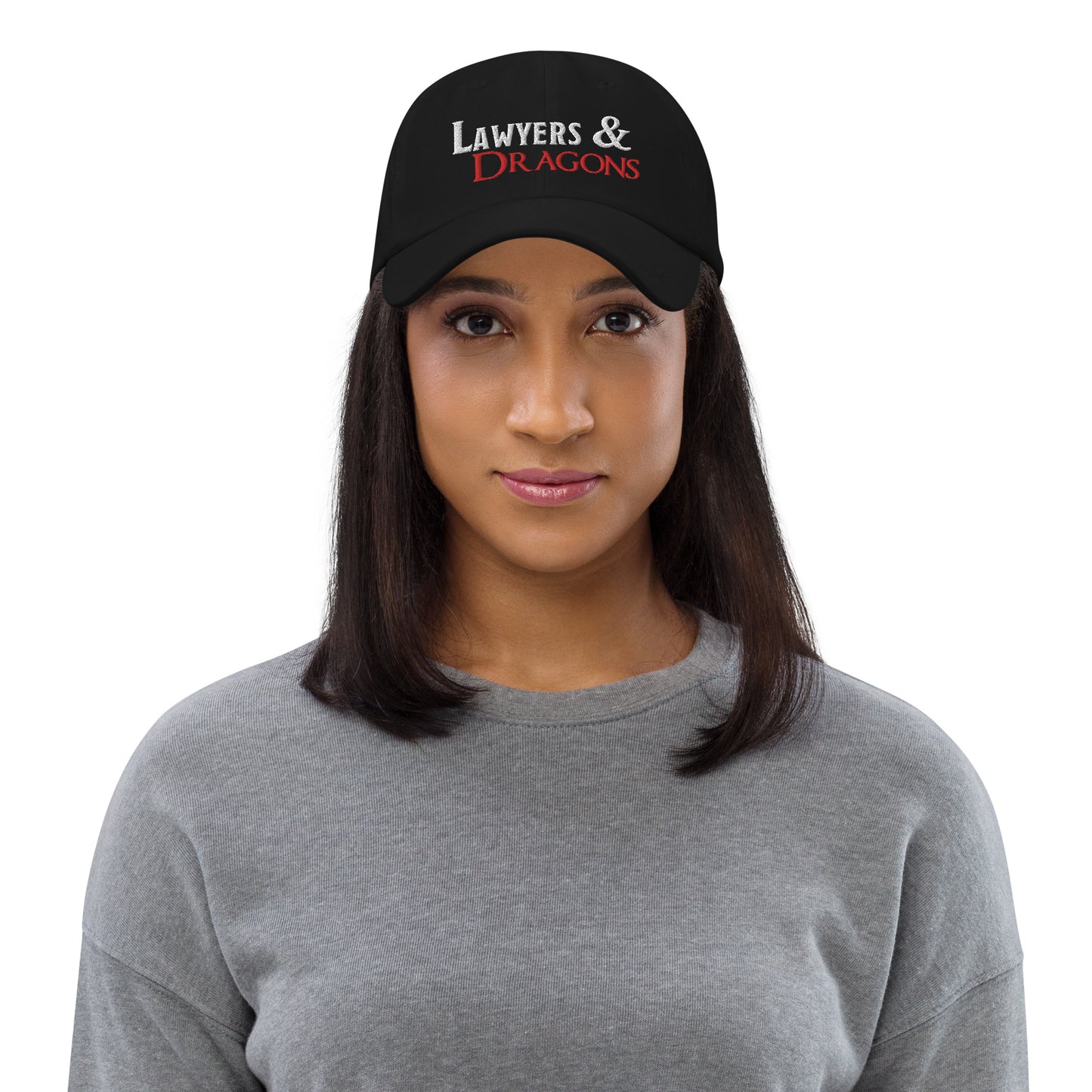 Lawyers & Dragons - Logo Title ADJUSTABLE Hat - *NEW COLORS ADDED*