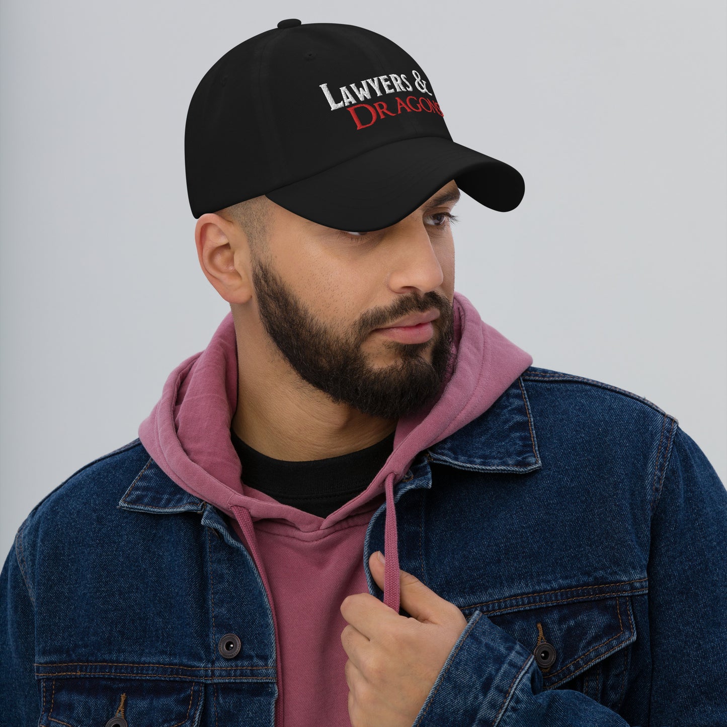 Lawyers & Dragons - Logo Title ADJUSTABLE Hat - *NEW COLORS ADDED*