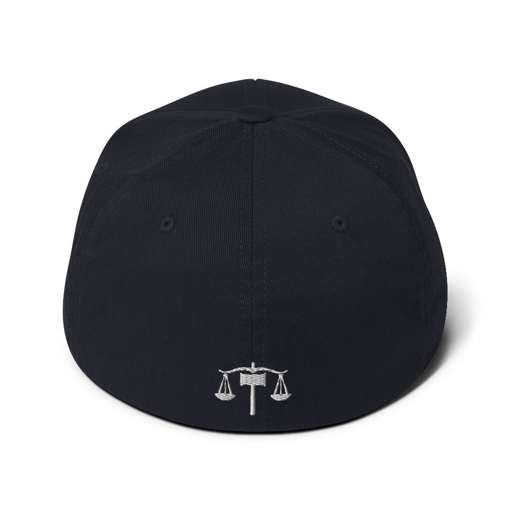 Lawyers & Dragons - Logo Title Fitted Hat - *NEW COLORS ADDED (per Glitterblade's Request)*