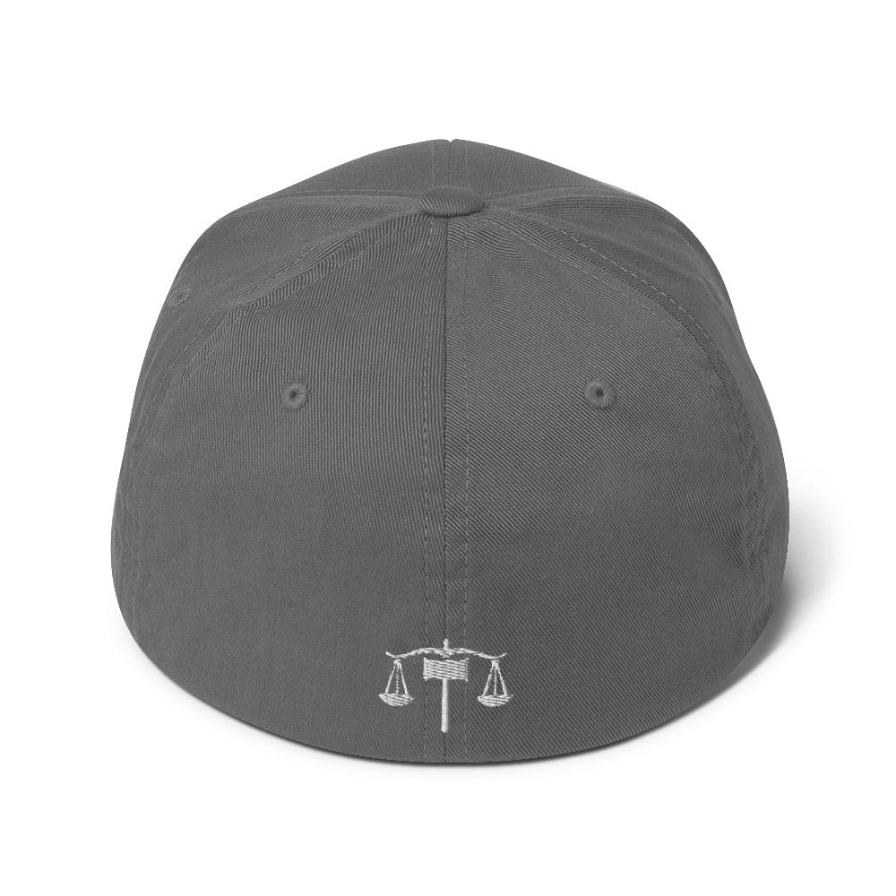 Lawyers & Dragons - Logo Title Fitted Hat - *NEW COLORS ADDED (per Glitterblade's Request)*