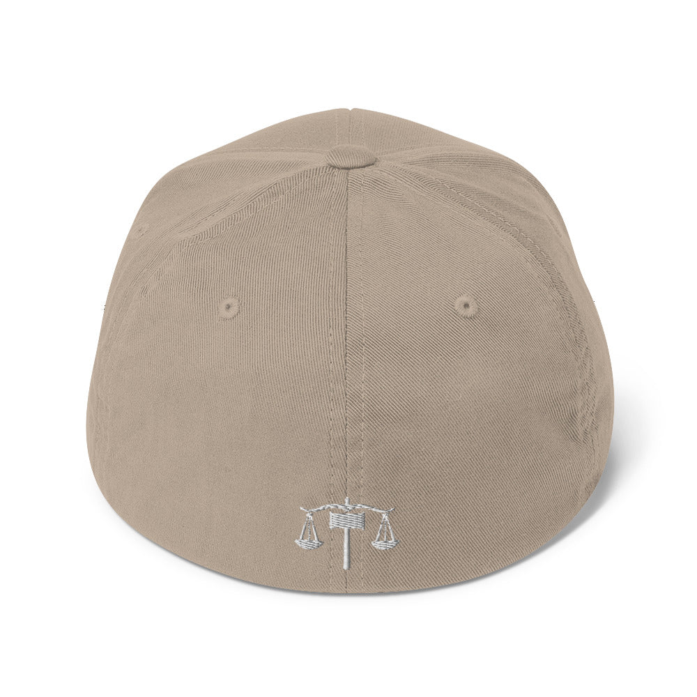 Lawyers & Dragons - Logo Title Fitted Hat - *NEW COLORS ADDED (per Glitterblade's Request)*