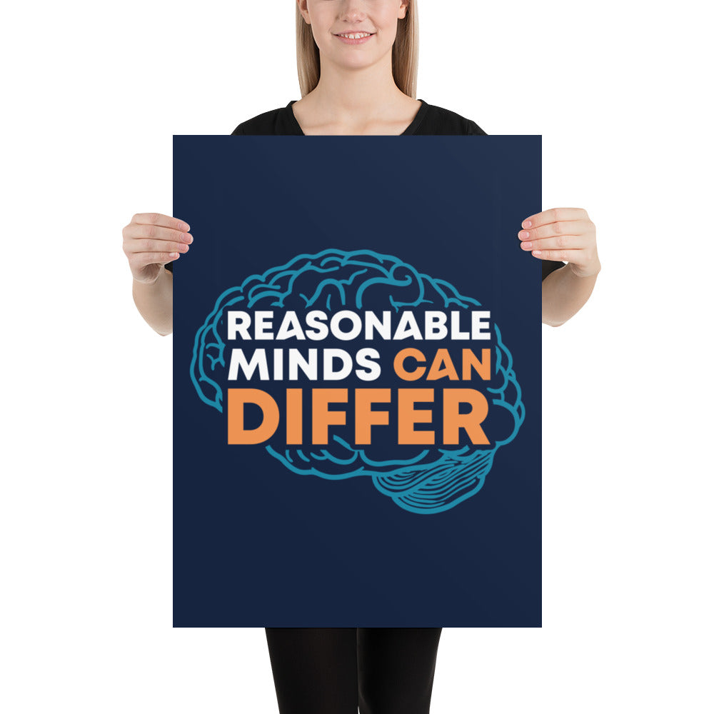 Reasonable Minds - Brainy Poster