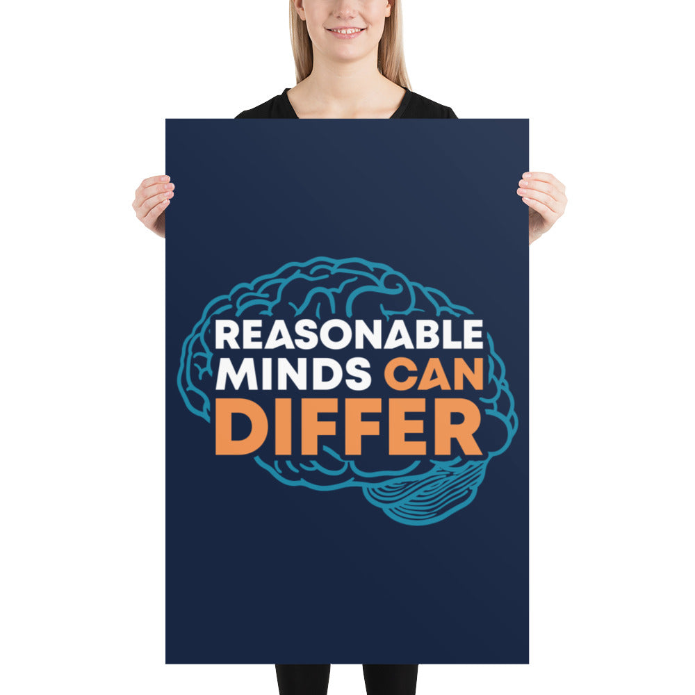 Reasonable Minds - Brainy Poster
