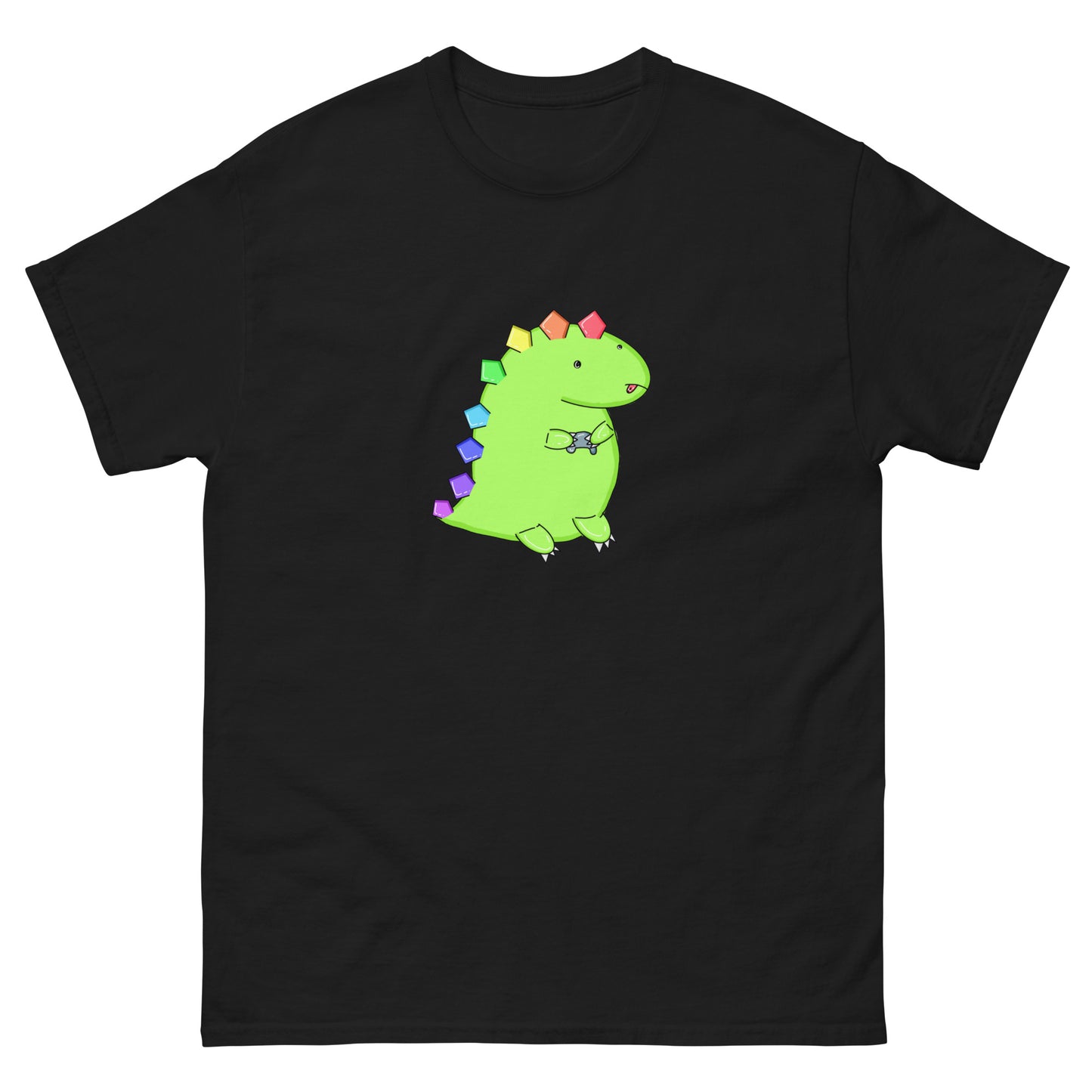 Gaming Dino Tee - ADULT SIZES - Designed Exclusively for Virtual Legality by the Littlest Hoegling