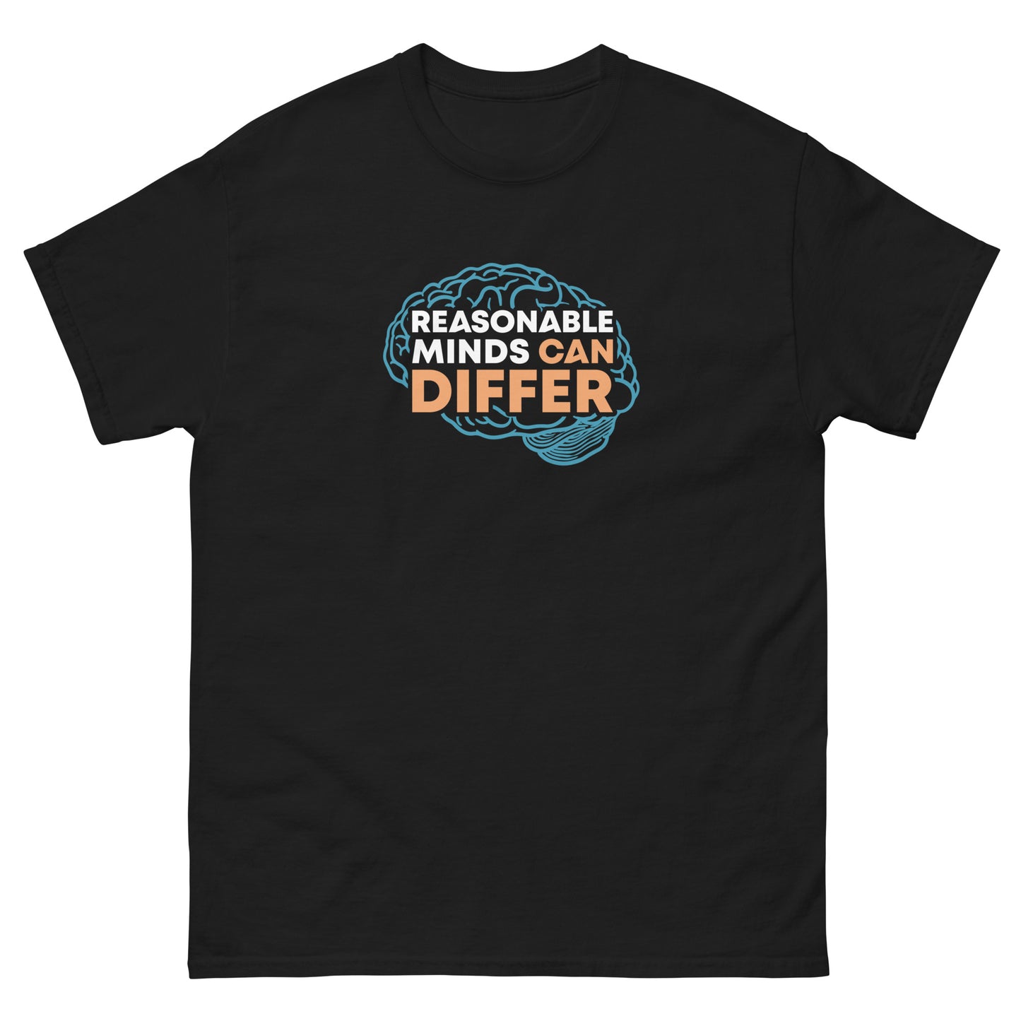 Reasonable Minds - Brainy Tee (Dark) - EXTENDED SIZES