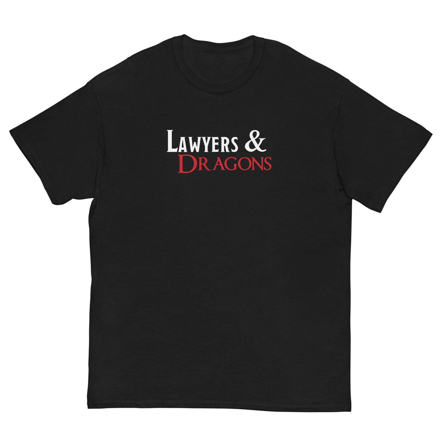 Lawyers & Dragons - Logo Title Tee - EXTENDED SIZES