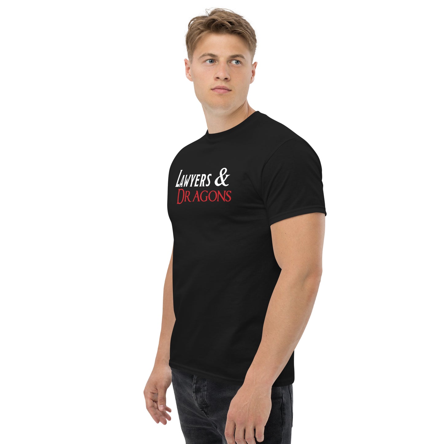 Lawyers & Dragons - Logo Title Tee - EXTENDED SIZES