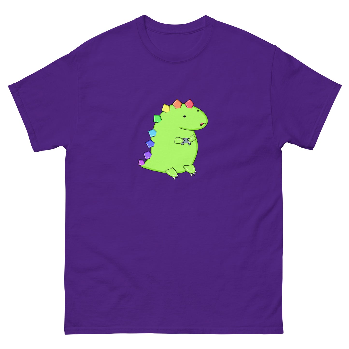 Gaming Dino Tee - ADULT SIZES - Designed Exclusively for Virtual Legality by the Littlest Hoegling