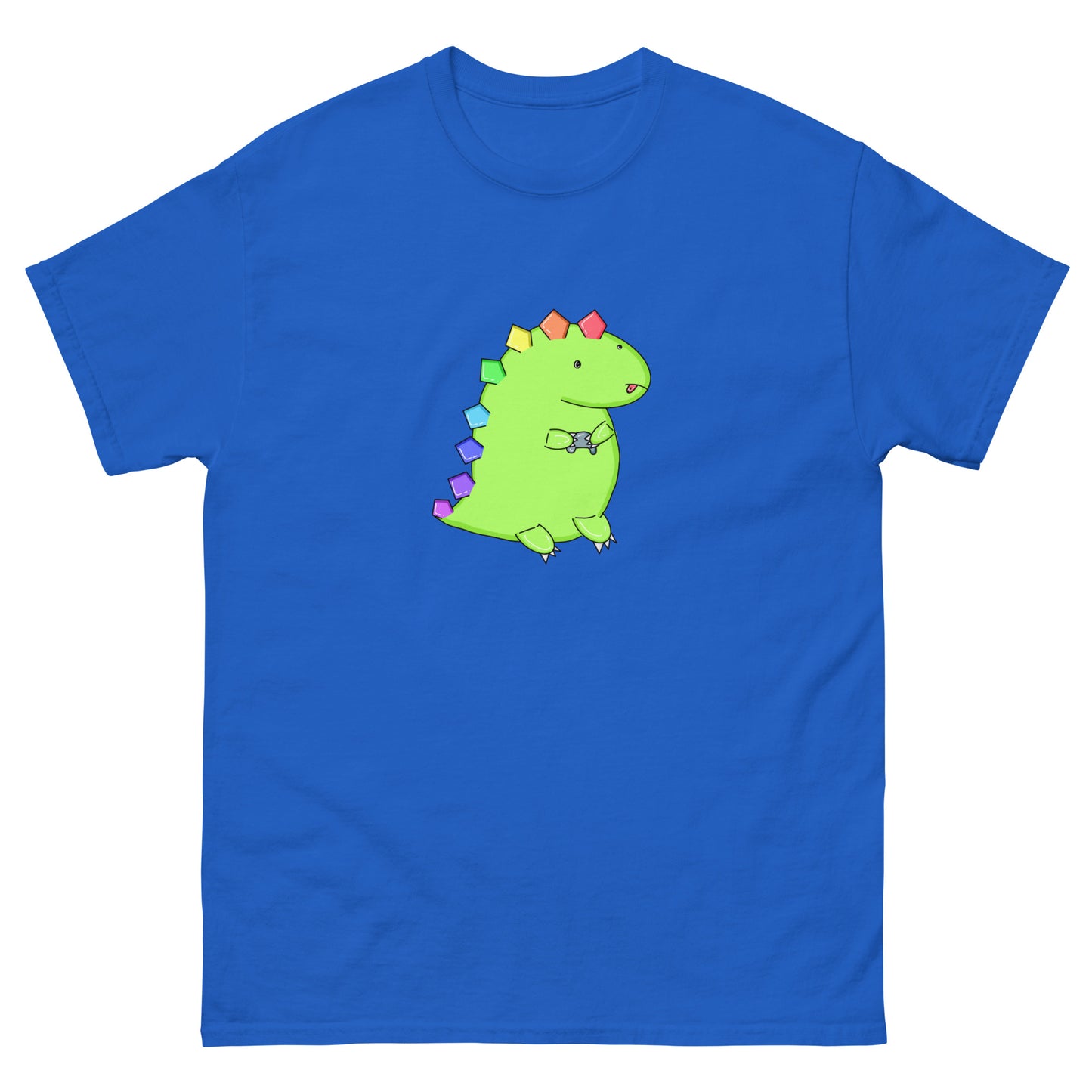 Gaming Dino Tee - ADULT SIZES - Designed Exclusively for Virtual Legality by the Littlest Hoegling