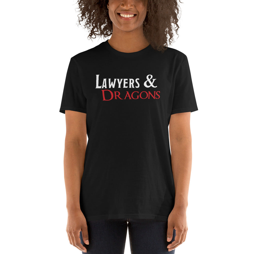 Lawyers & Dragons - Logo Title Tee