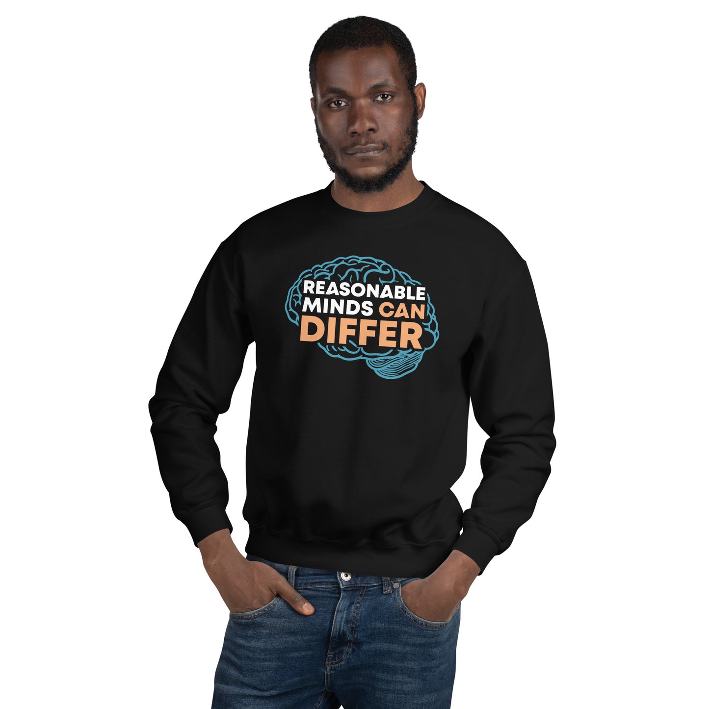Reasonable Minds - Brainy Crew Neck Sweatshirt