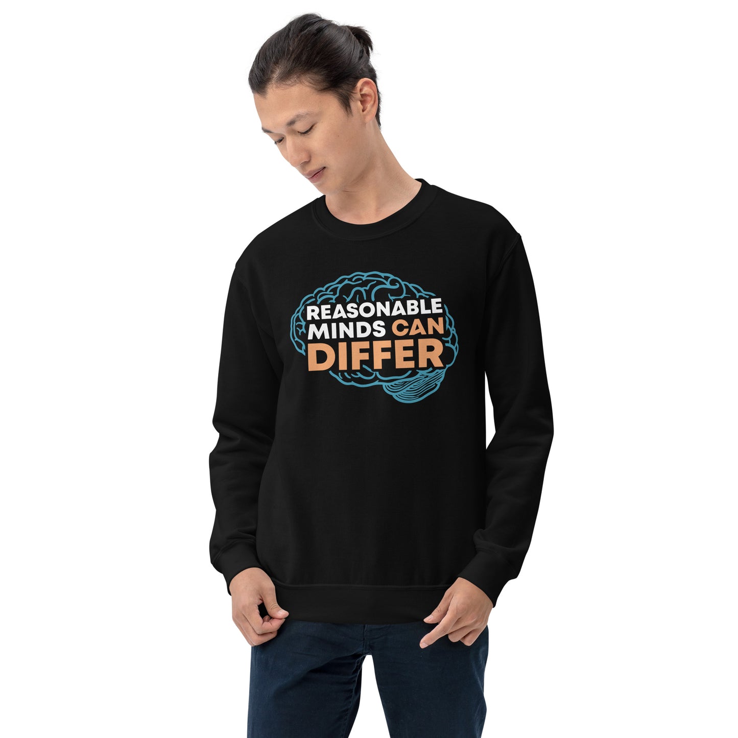 Reasonable Minds - Brainy Crew Neck Sweatshirt