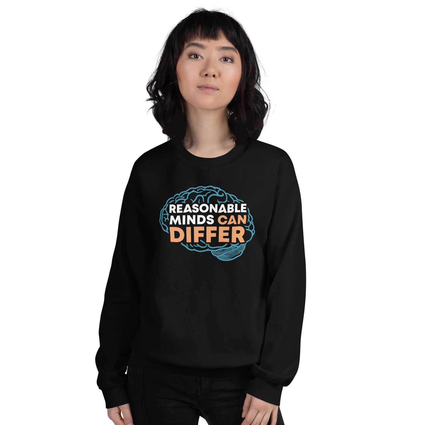 Reasonable Minds - Brainy Crew Neck Sweatshirt