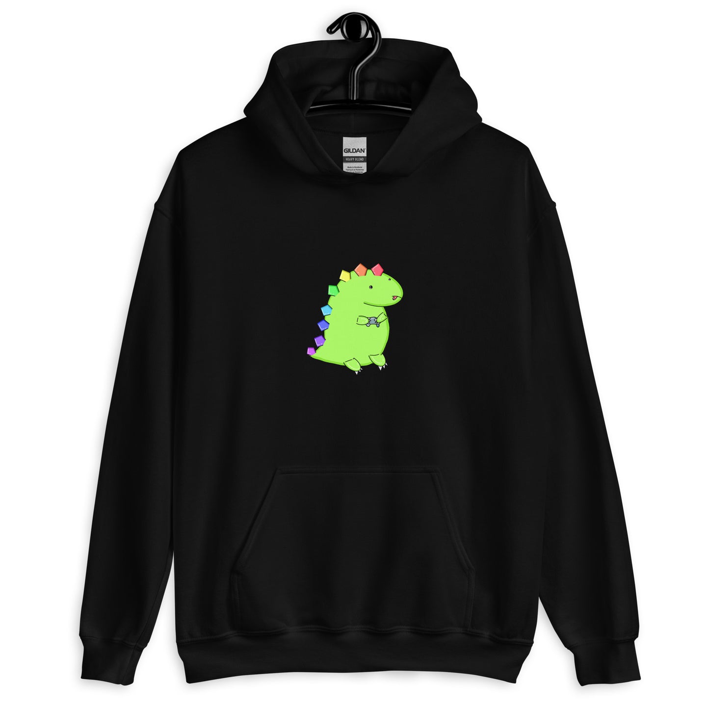 Gaming Dino Hoodie - Extended Sizes