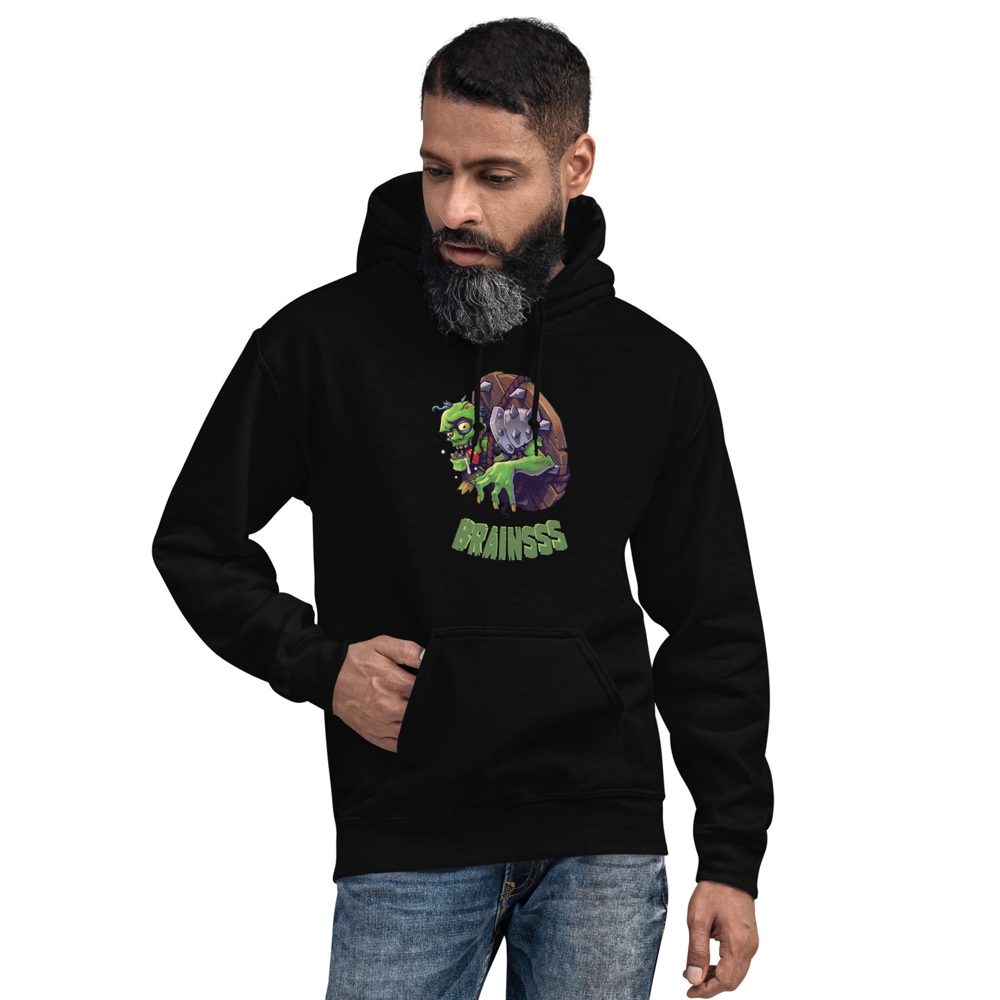 Lawyers & Dragons - Brains Hoodie - Extended Sizes - THREE COLOR OPTIONS!