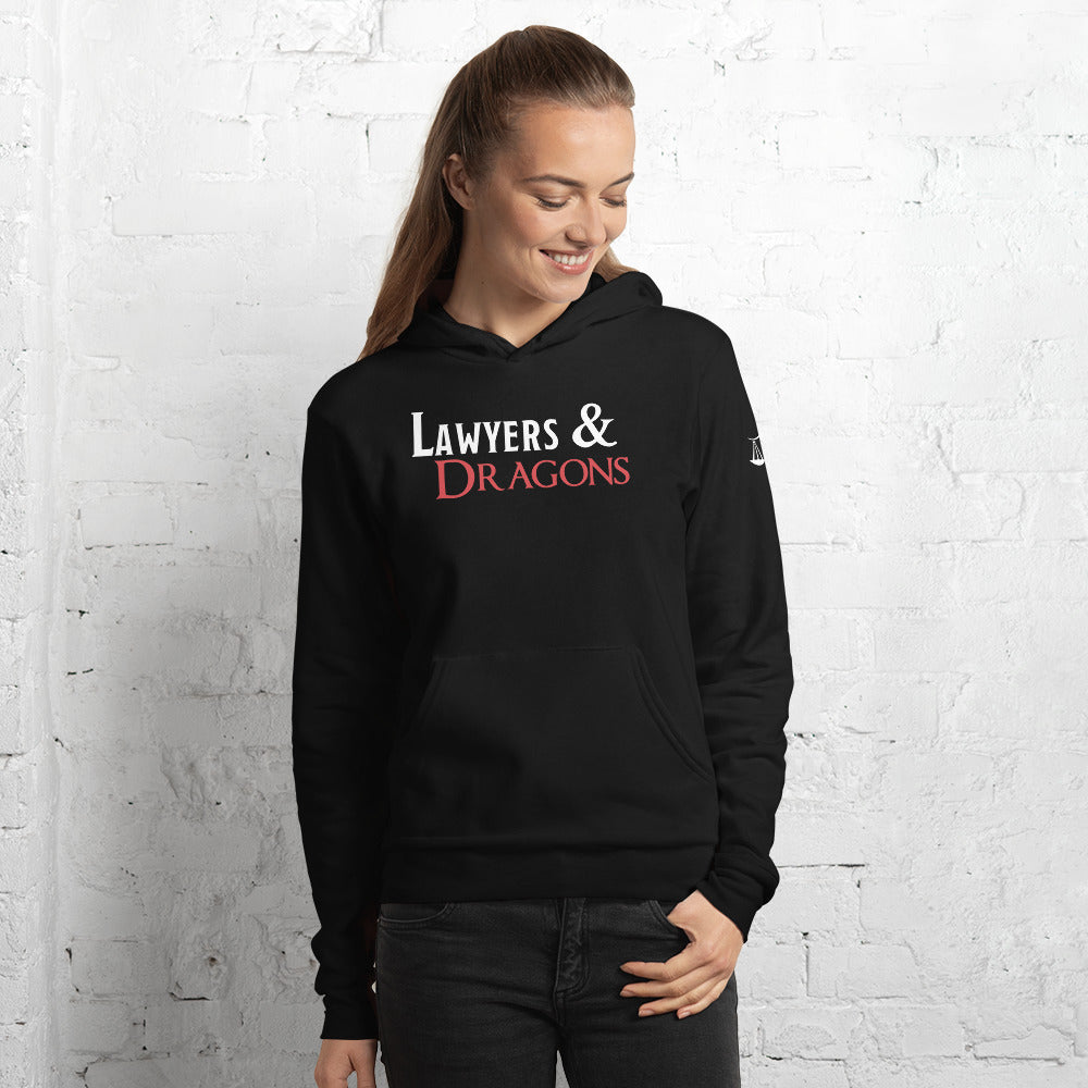 Lawyers & Dragons - Logo Title Hoodie