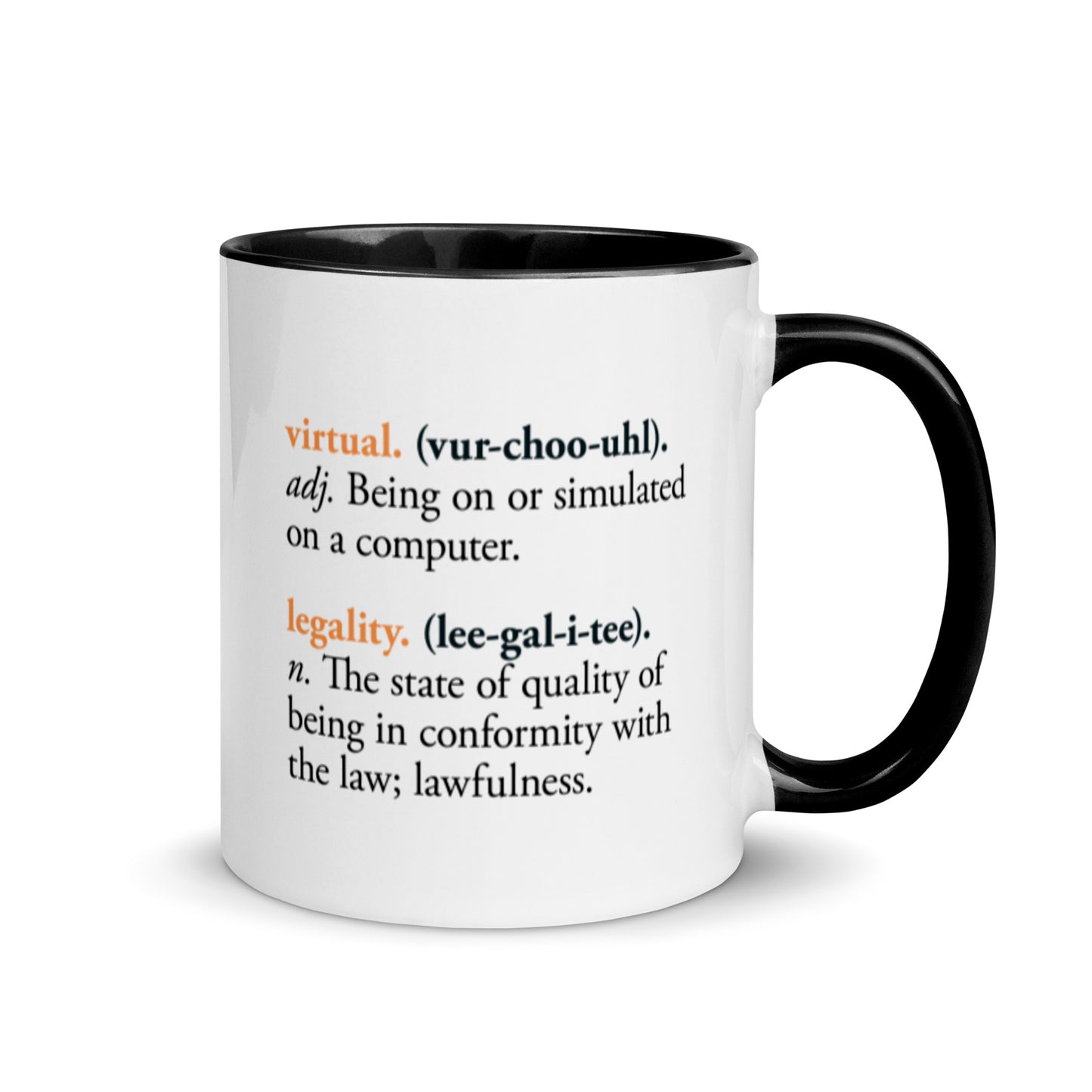 Virtual Legality - Definitions Mug
