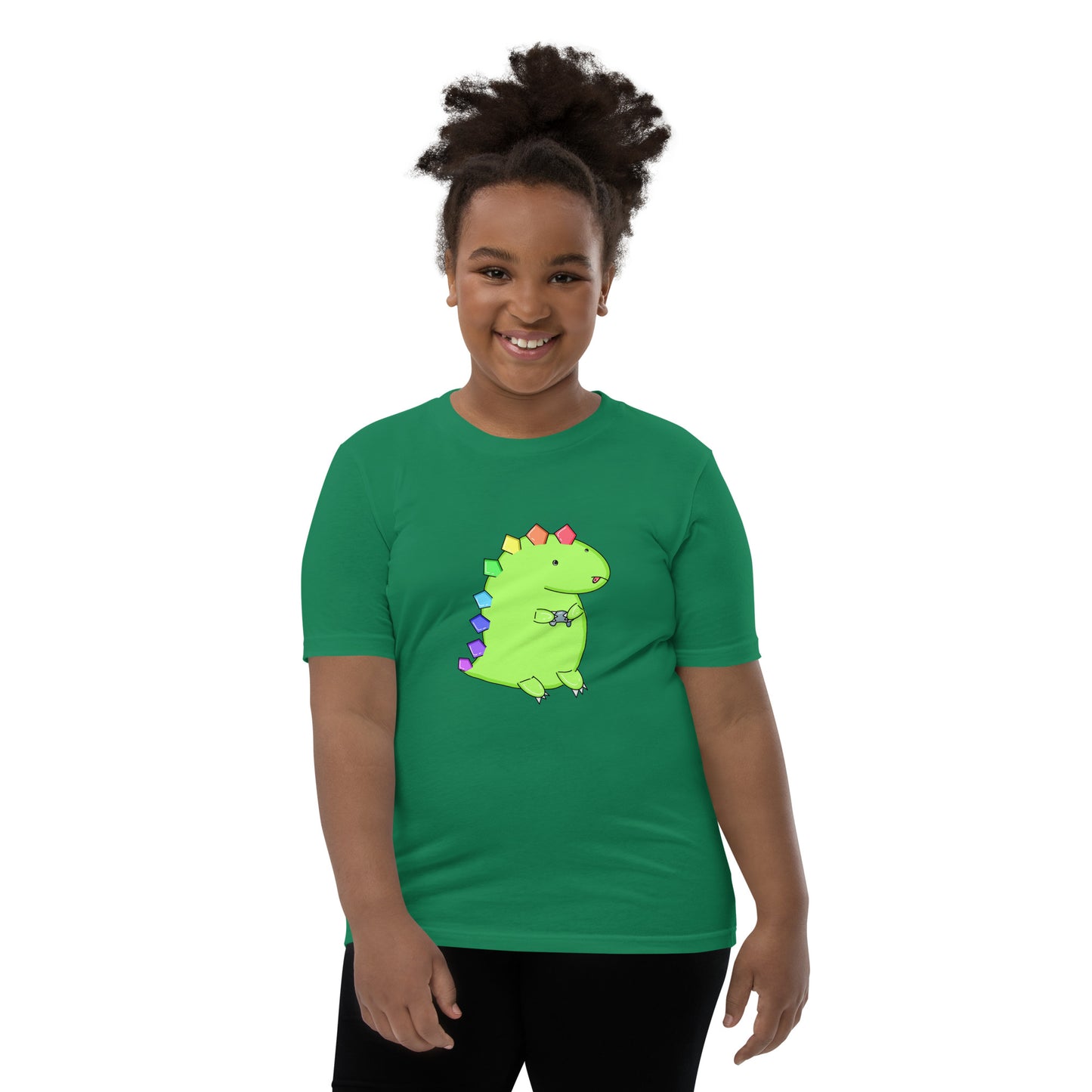 Gaming Dino Tee - YOUTH SIZES - Multiple Colors - Designed Exclusively for Virtual Legality by the Littlest Hoegling