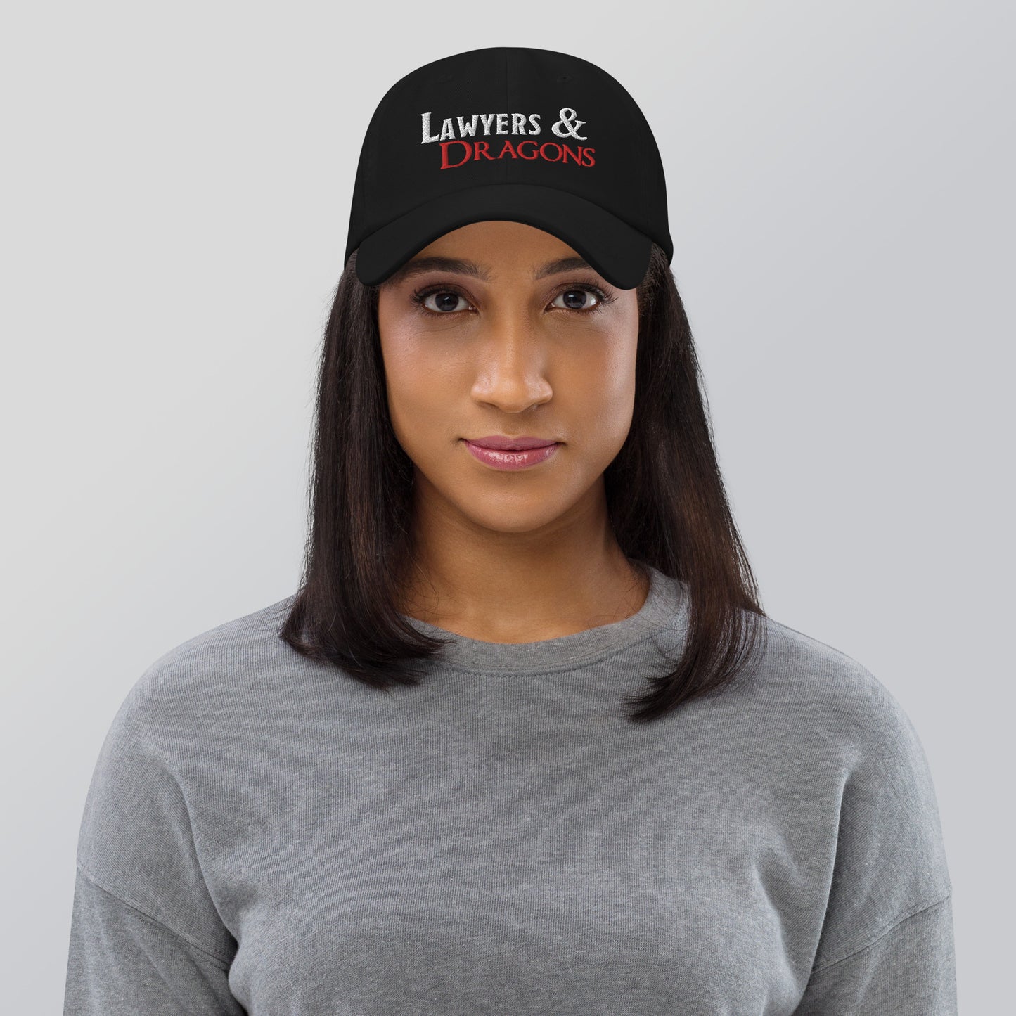 Lawyers & Dragons - Logo Title ADJUSTABLE Hat - *NEW COLORS ADDED*