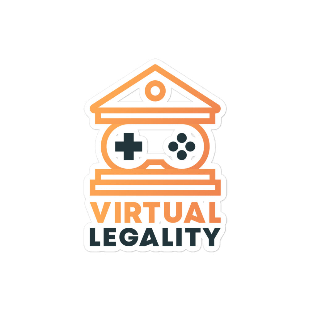 Virtual Legality - Controller Courthouse Sticker