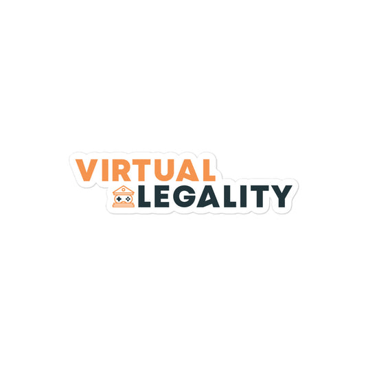 Virtual Legality - Logo Sticker