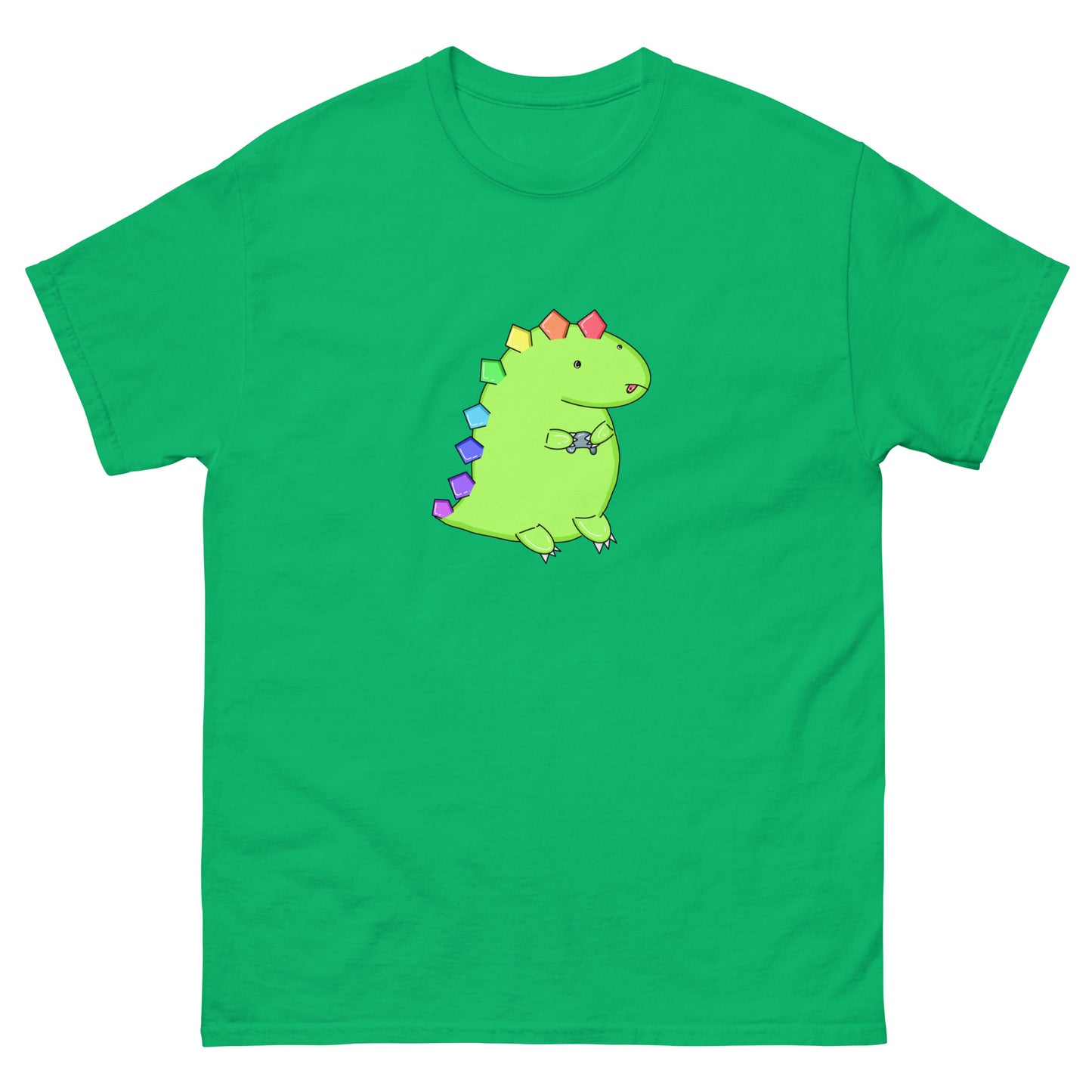 Gaming Dino Tee - ADULT SIZES - Designed Exclusively for Virtual Legality by the Littlest Hoegling