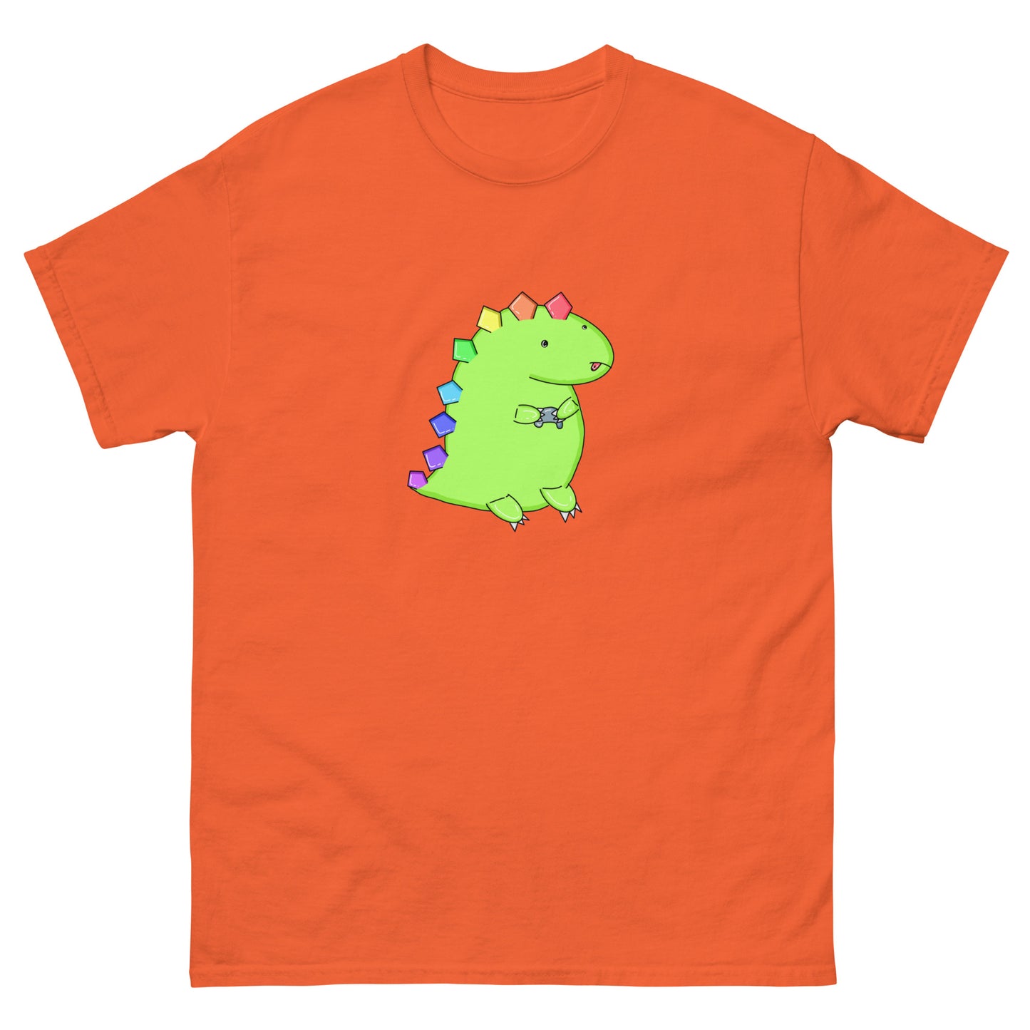 Gaming Dino Tee - ADULT SIZES - Designed Exclusively for Virtual Legality by the Littlest Hoegling
