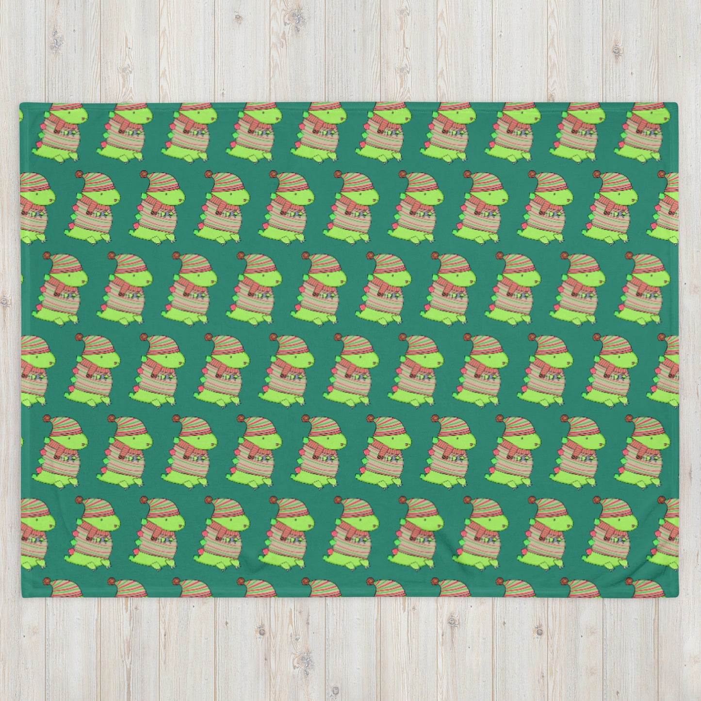 Holiday Gaming Dino - Blanket