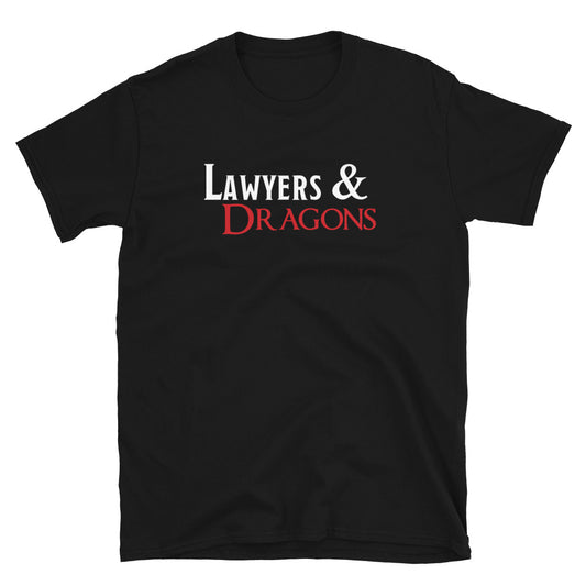 Lawyers & Dragons - Logo Title Tee