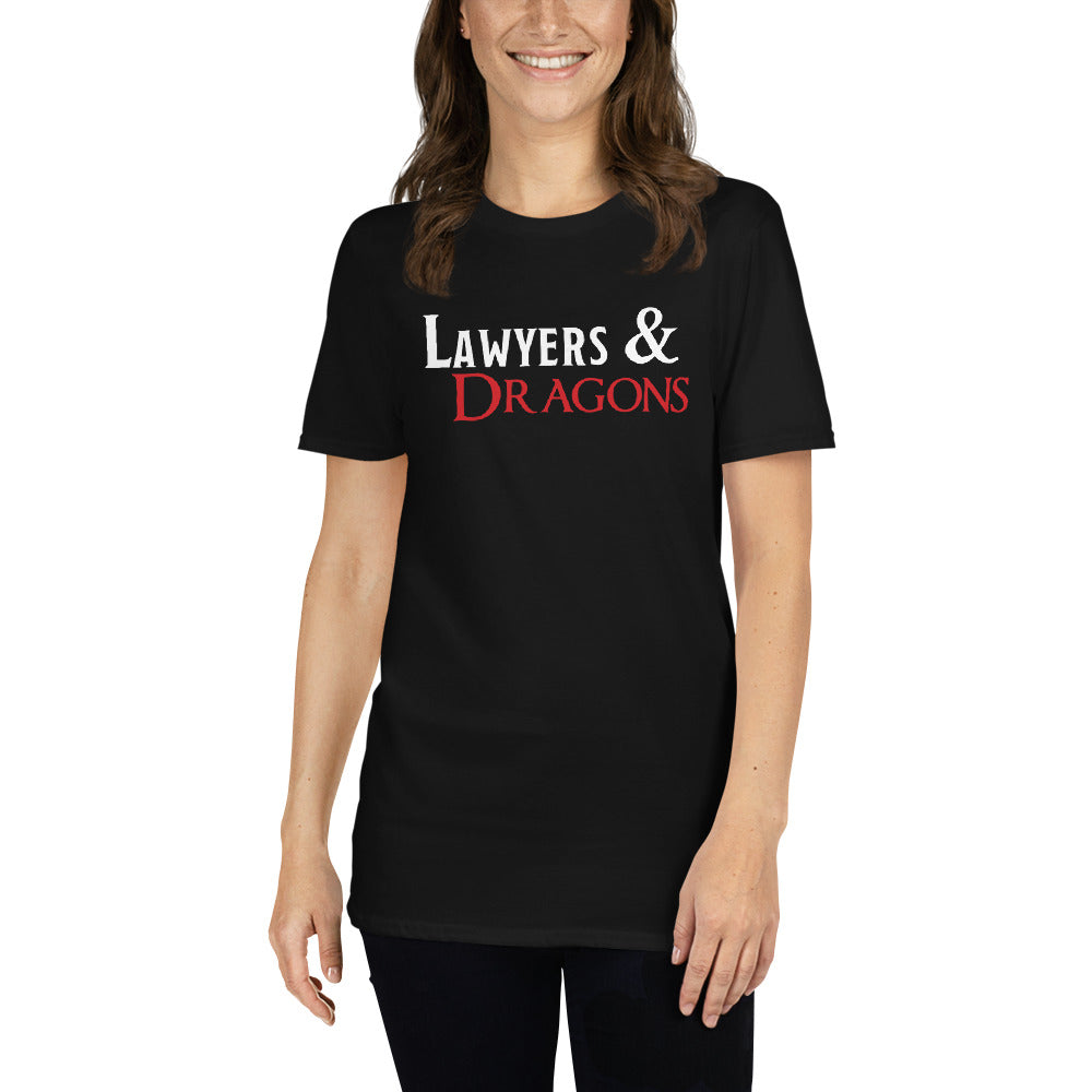 Lawyers & Dragons - Logo Title Tee