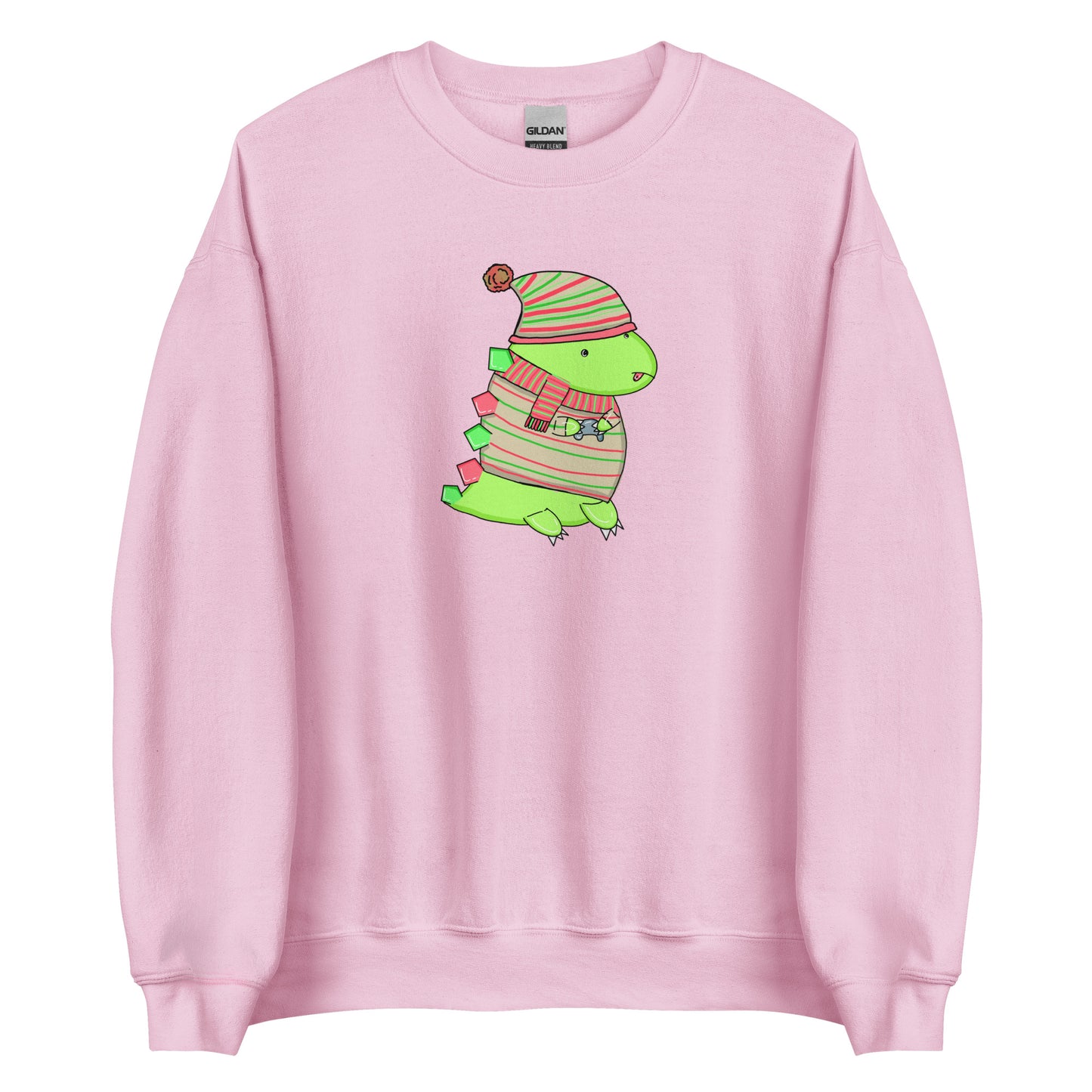 Holiday Gaming Dino - Sweatshirt - SEVERAL COLORS!