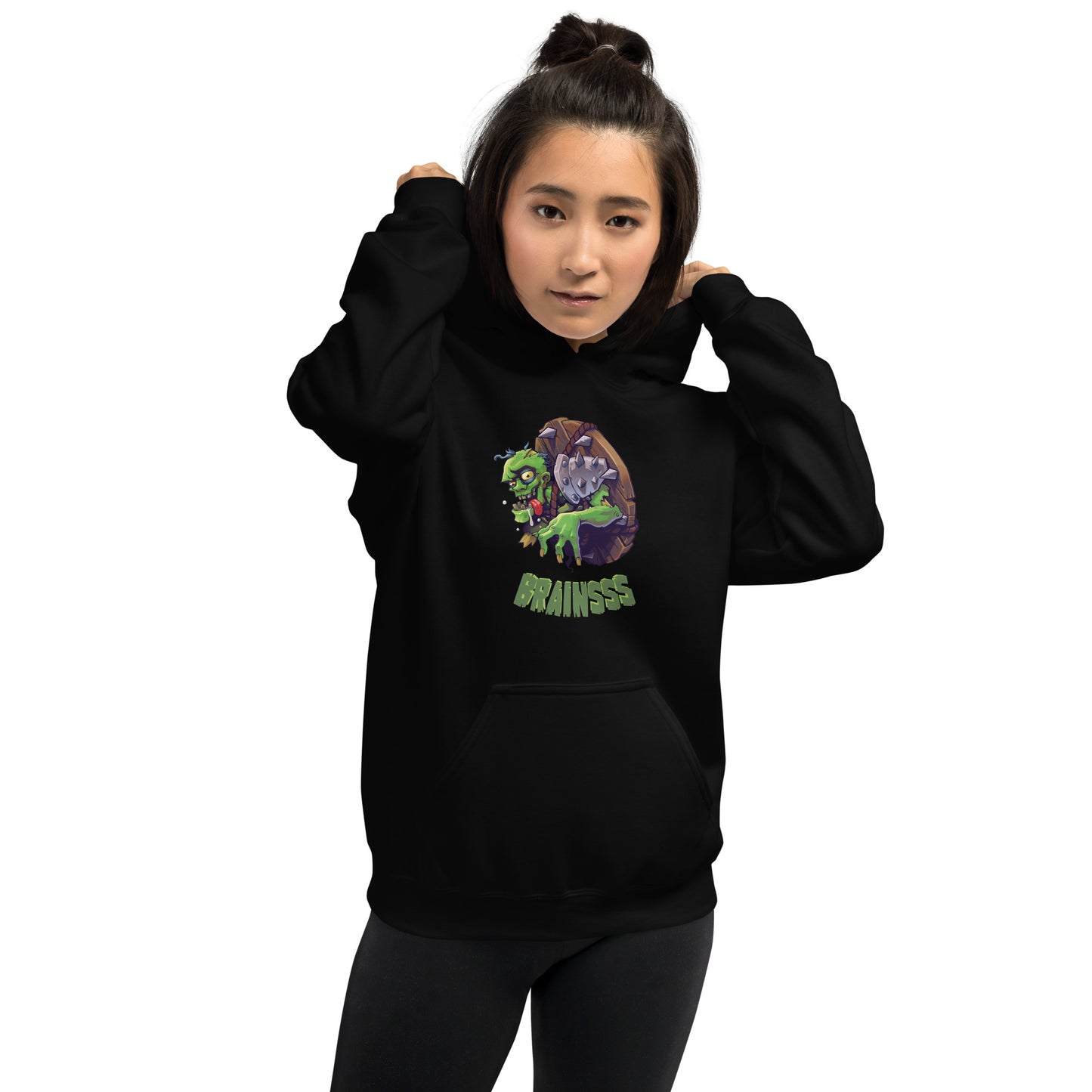 Lawyers & Dragons - Brains Hoodie - Extended Sizes - THREE COLOR OPTIONS!