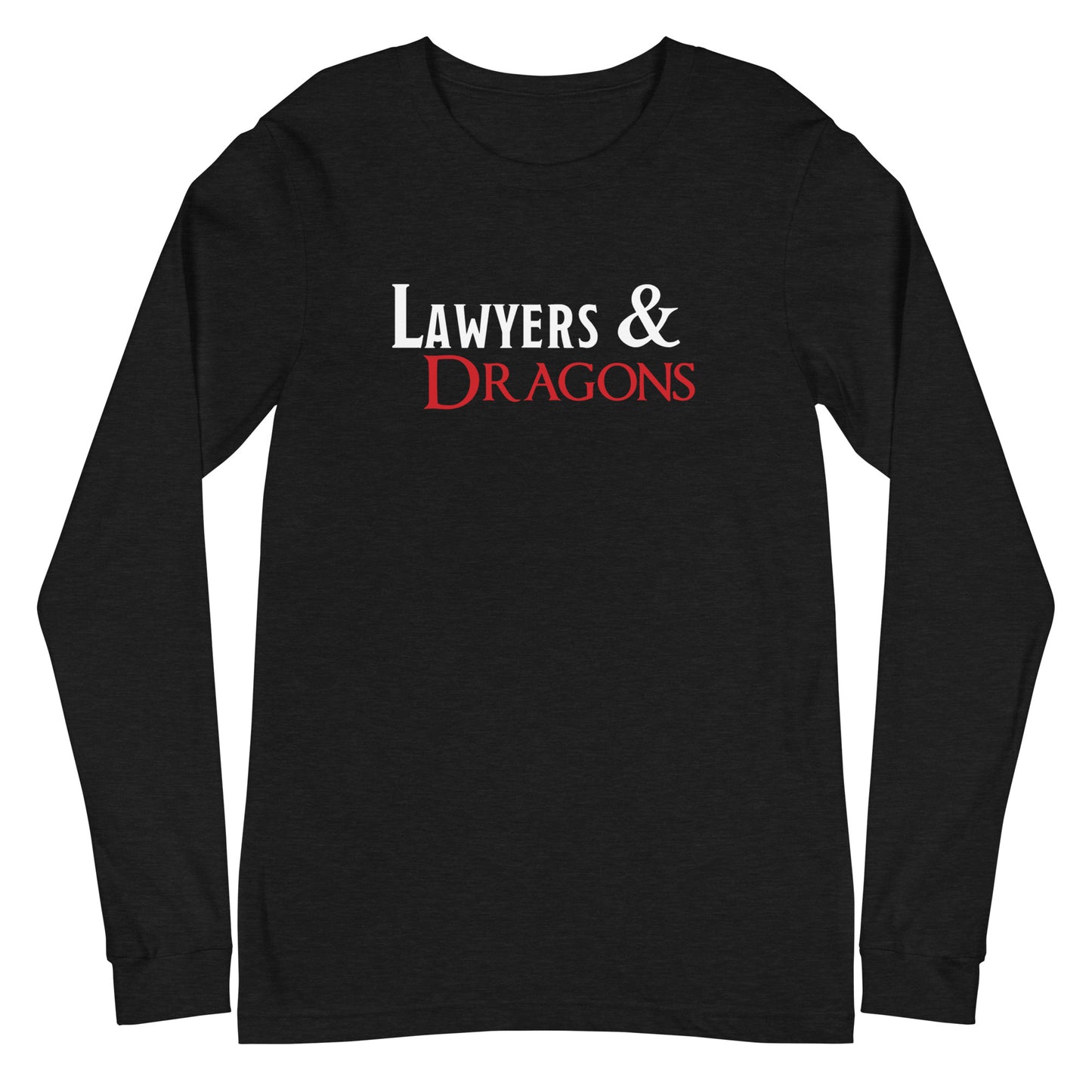 Lawyers & Dragons - Logo Title - Long Sleeve Tee