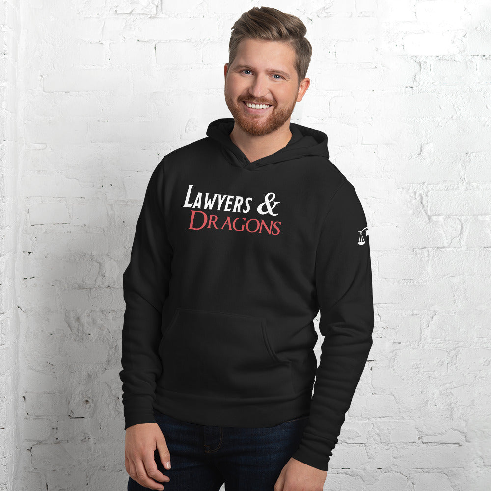 Lawyers & Dragons - Logo Title Hoodie