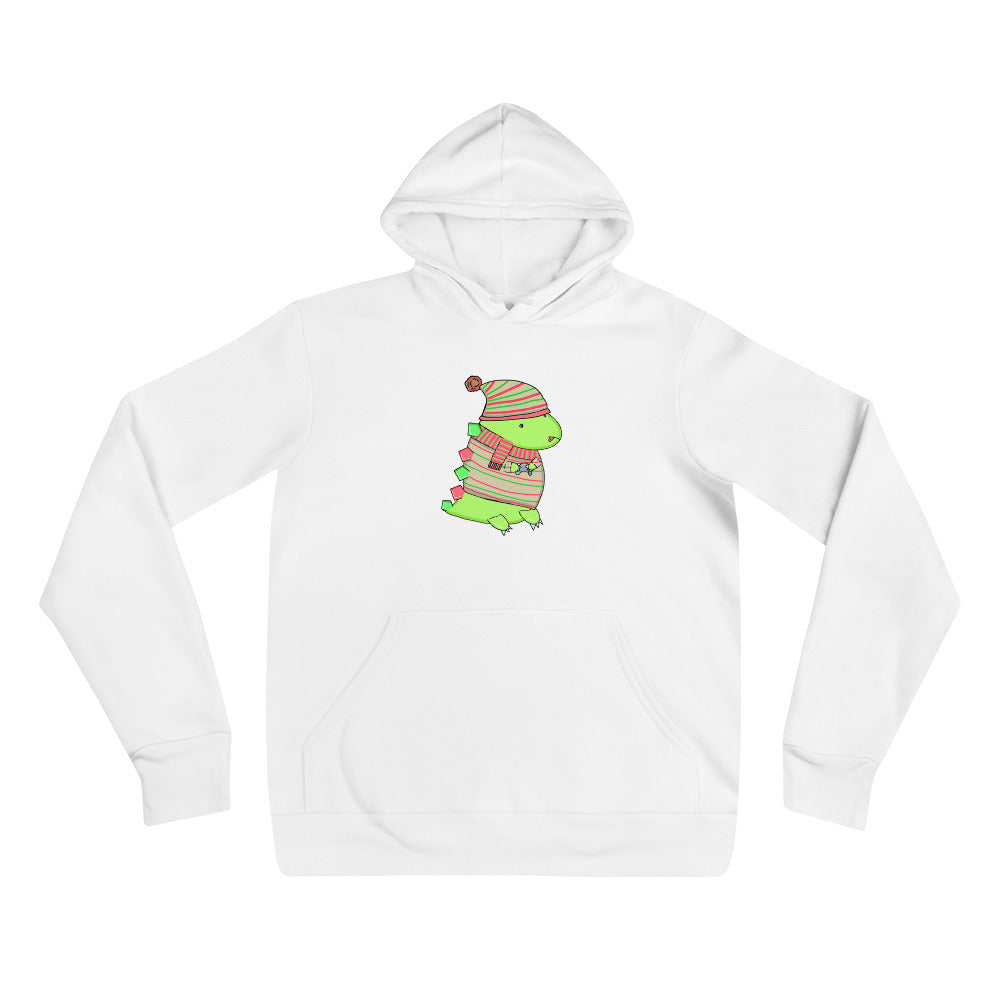 Holiday Gaming Dino - Hoodie