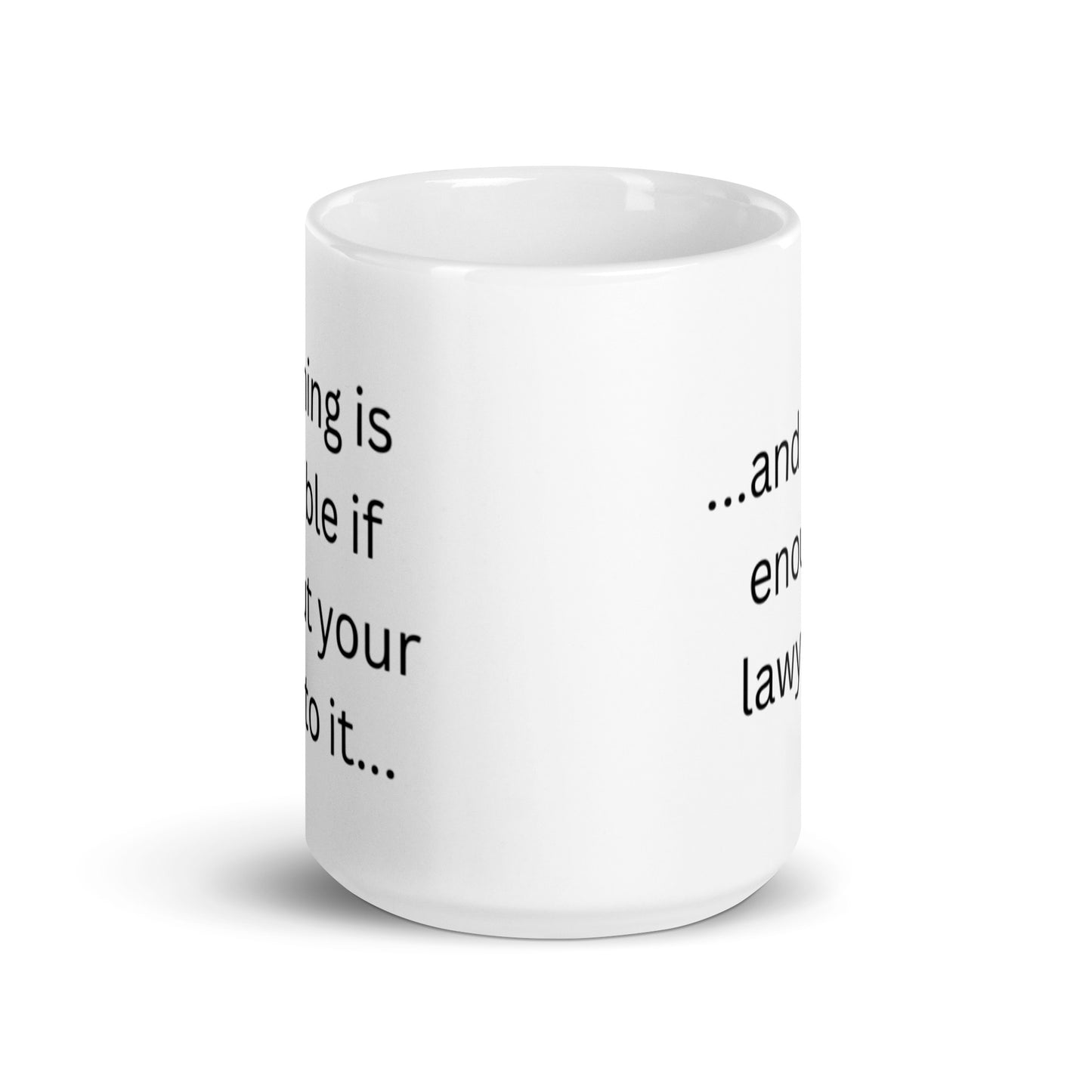 Quotable Hoeg Mug - Anything is Possible SUPERSIZED 15oz