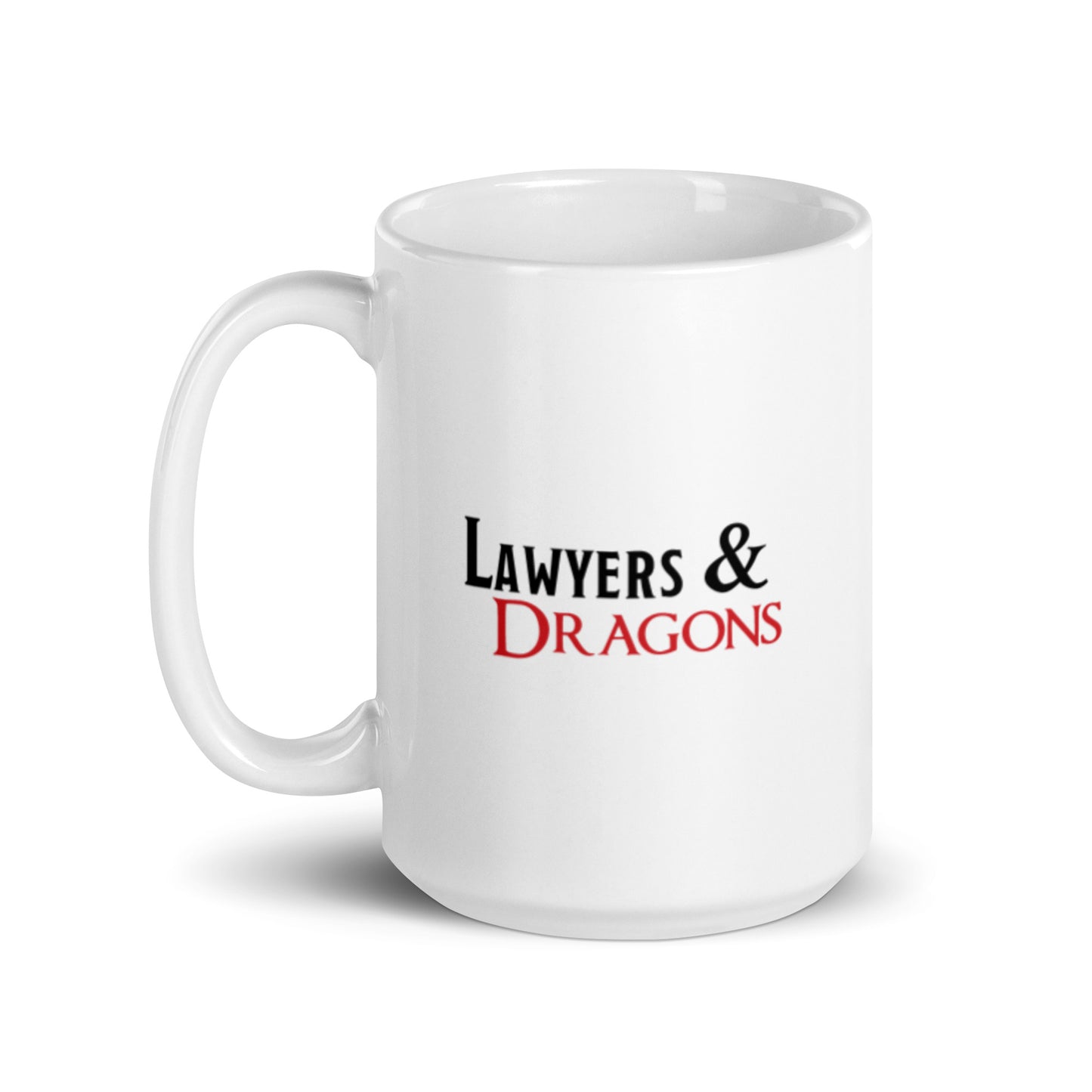 Lawyers & Dragons - Brains Mug SUPER SIZED 15oz.