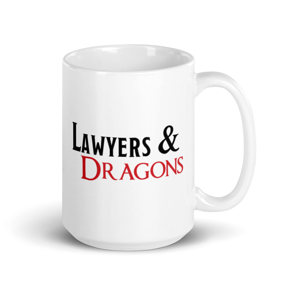 Lawyers & Dragons - Logo Mug SUPER SIZED 15oz