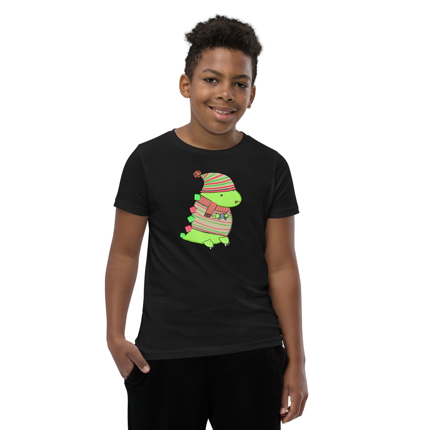 YOUTH Holiday Gaming Dino Tee