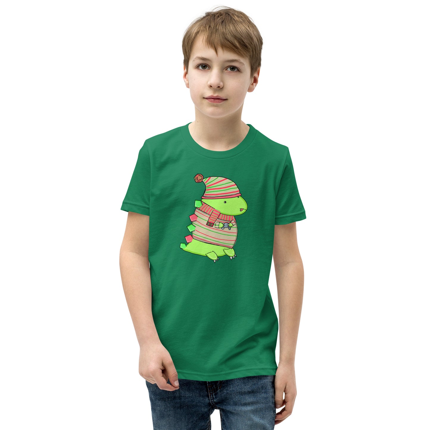 YOUTH Holiday Gaming Dino Tee